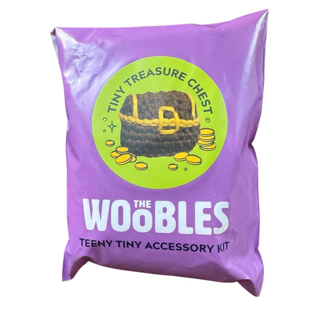 *Summer Edition* The Woobles Tiny Treasure Chest Crochet Kit - Never Opened